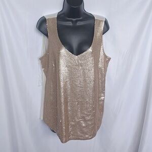 Worthington statement sparkle top size extra large